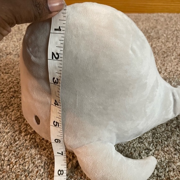 Plush Whale With Jingle Bells Inside - Picture 7 of 9